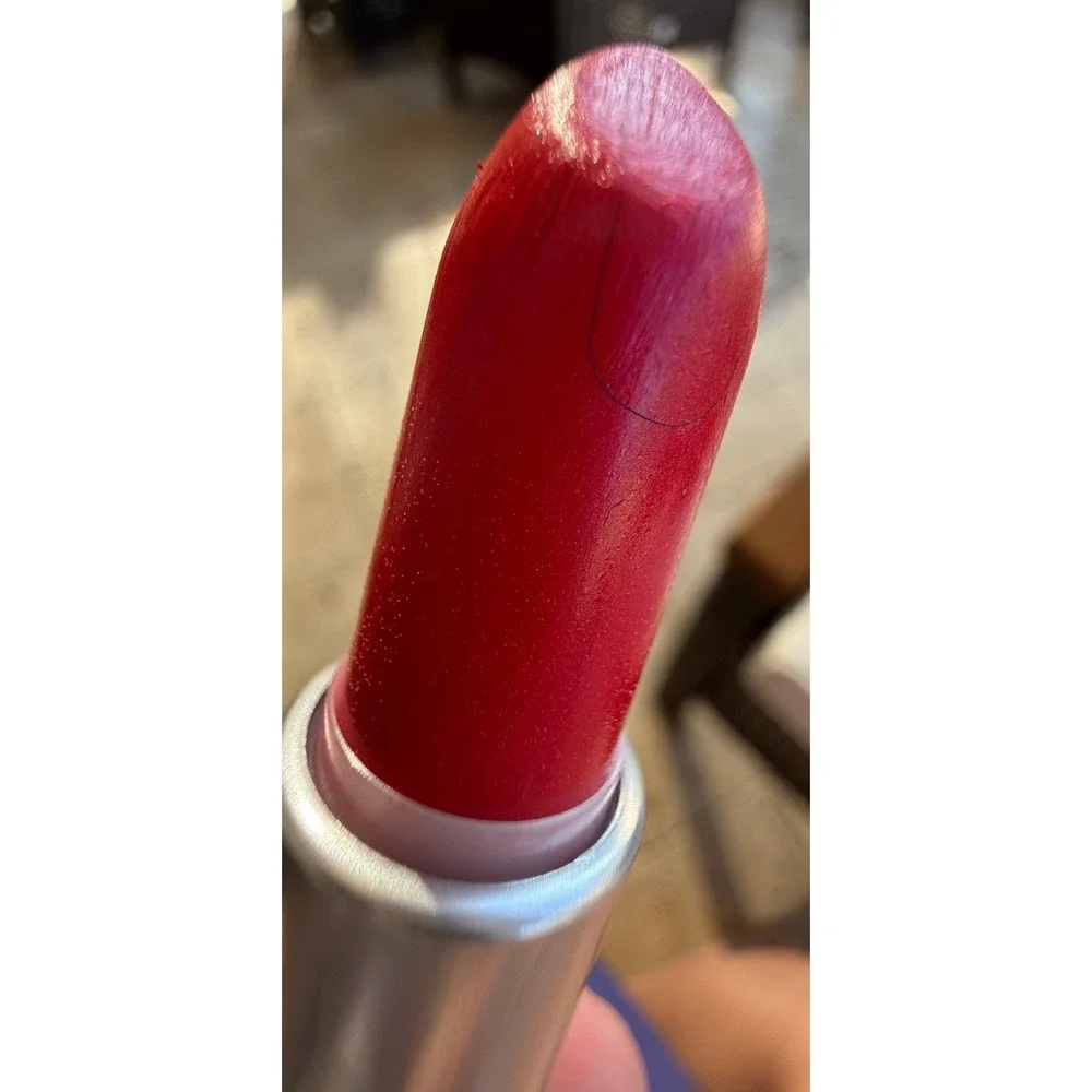 MAC‎ Amplified Lipstick Fusion Pink A44 Bright Fuchsia Creamy Finish 3g USED
